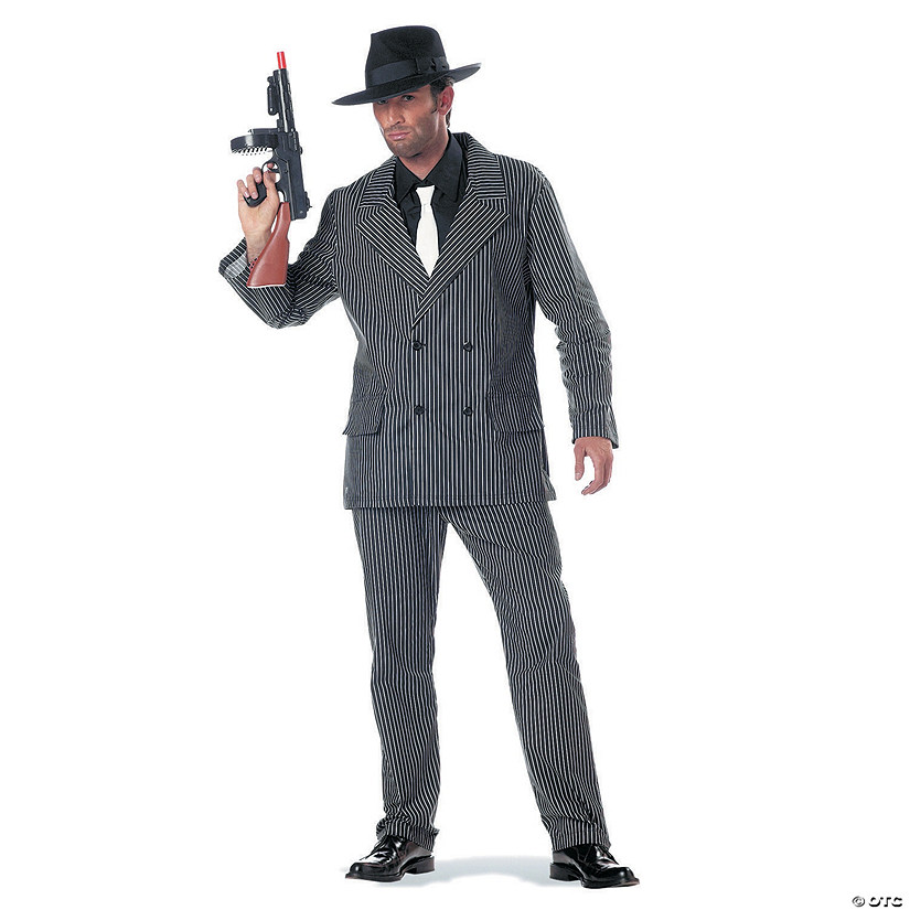 Men's Gangster Costume  - Medium Image