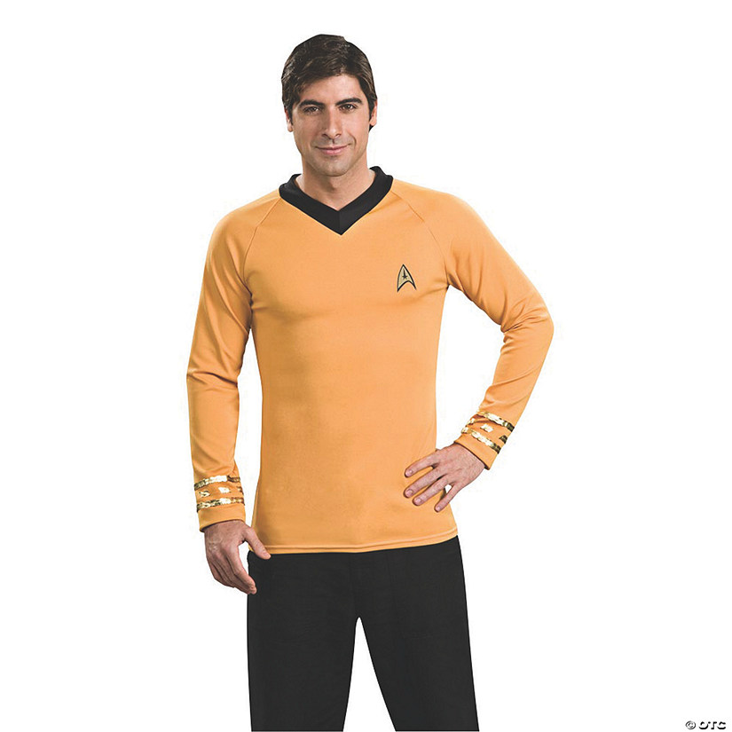 Men's Gold Classic Uniform Star Trek&#8482; Costume - Medium Image