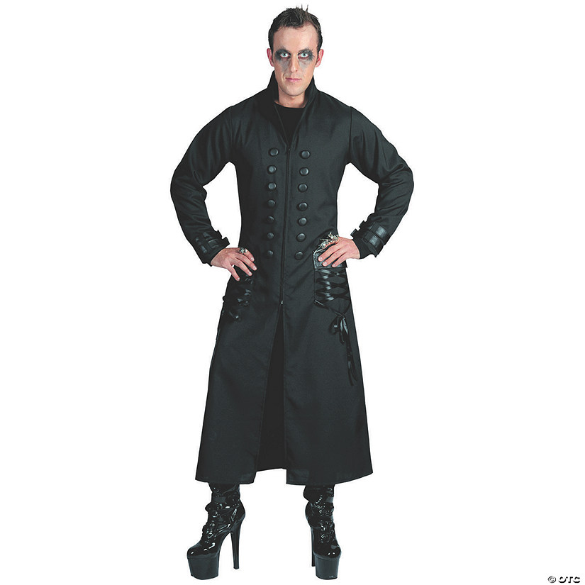Men's Goth Coat Costume Image