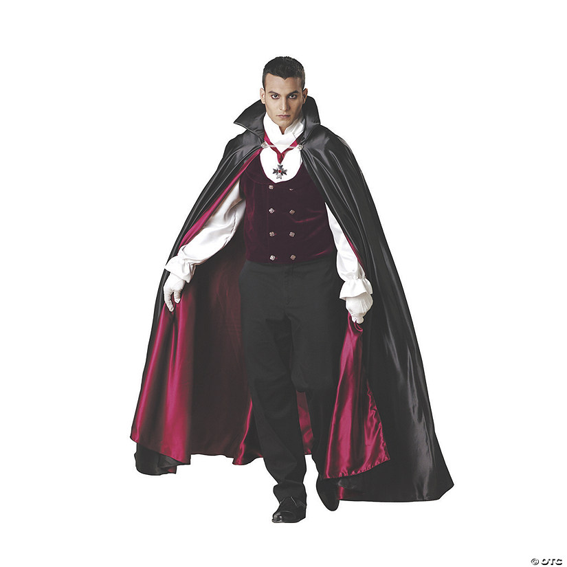 Men's Gothic Vampire Costume - Medium Image