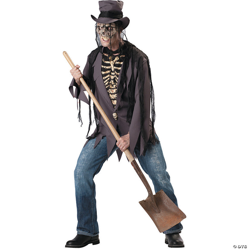 Men's Grave Robber Costume Image
