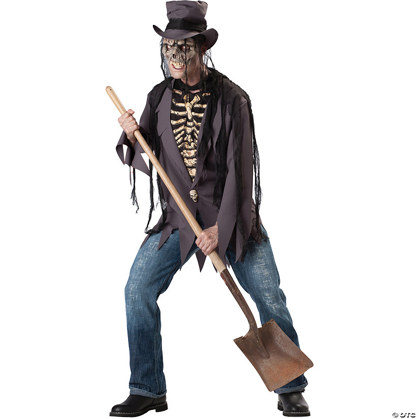 Men's Grave Robber Costume Image