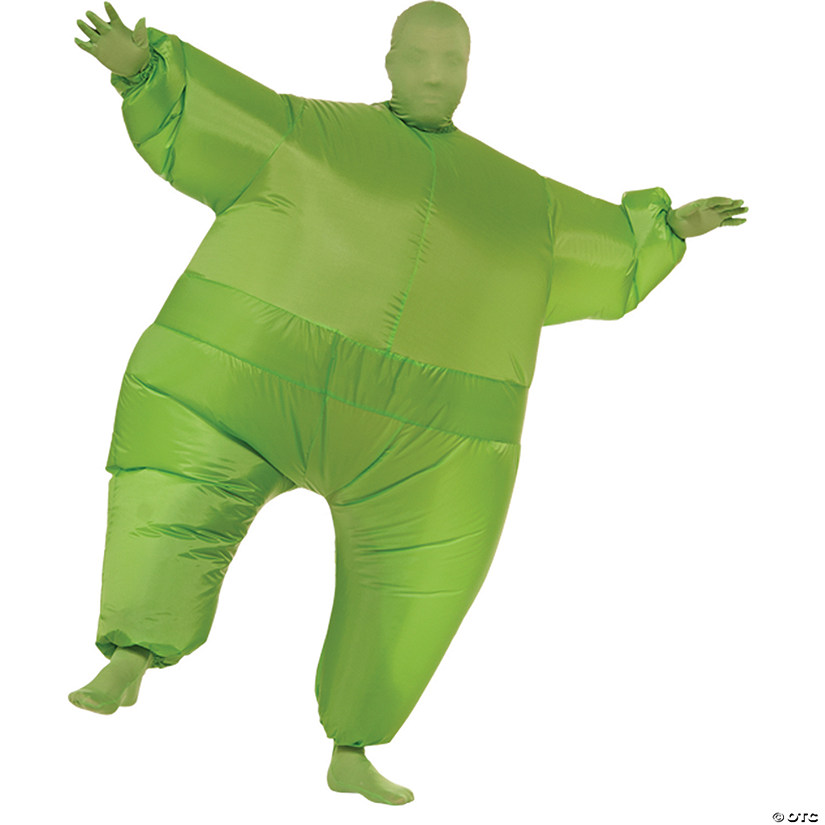 Men's Green Inflatable Skin Suit