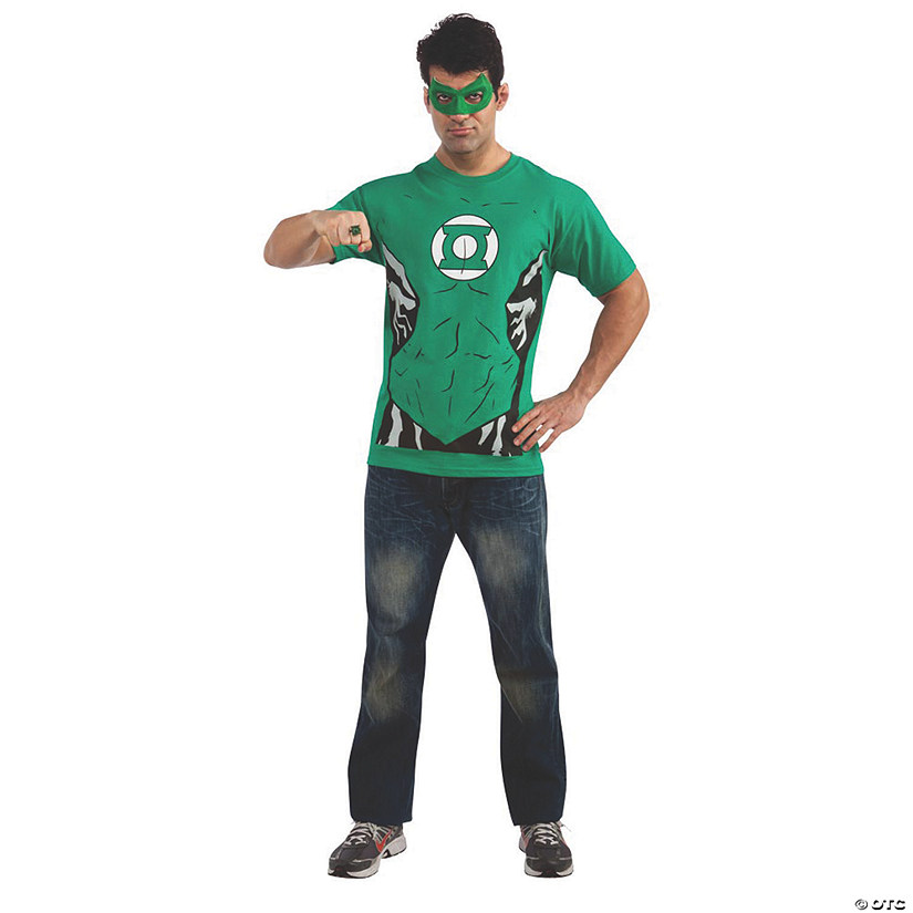Men's Green Lantern&#8482; Shirt Costume Image