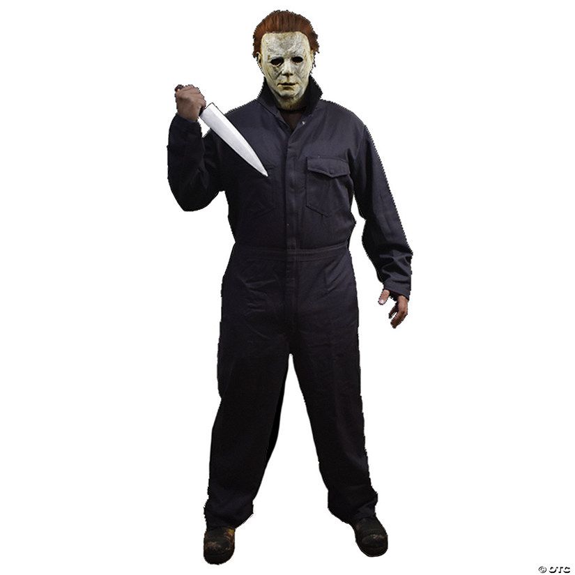 Men's Halloween 2018 Michael Myers Coveralls Costume Image