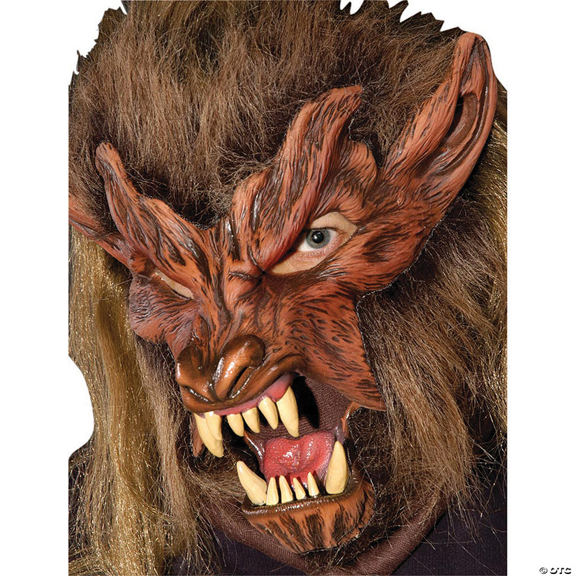 Men's Halloween Lone Wolf Mask Image