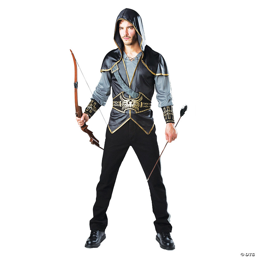 Men's Hooded Huntsman Costume Image