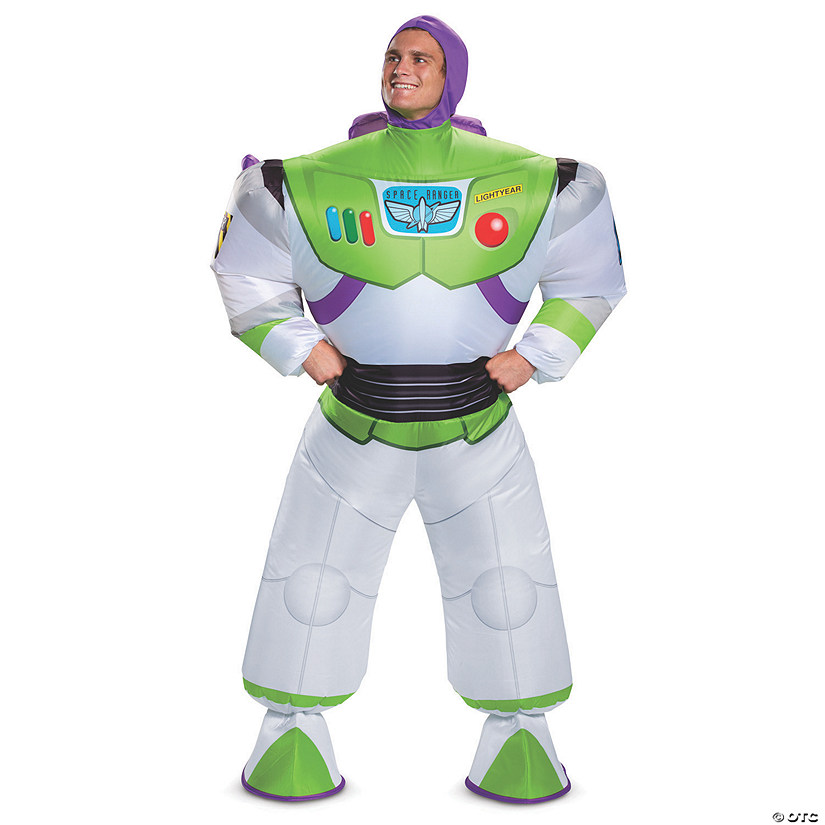 Men's Inflatable Toy Story 4&#8482; Buzz Lightyear Costume Image