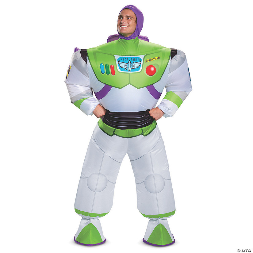 Men's Inflatable Toy Story 4&amp;#8482; Buzz Lightyear Costume Image