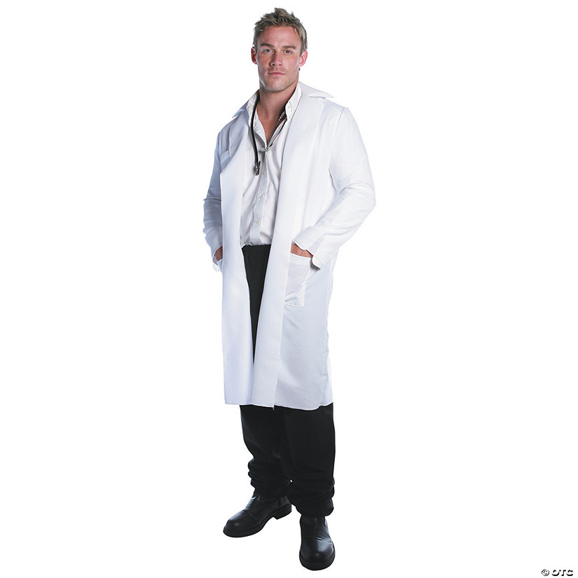 Men's Lab Coat Costume Image