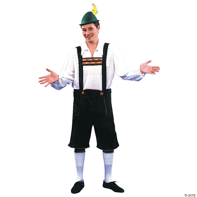 Men's Lederhosen Costume Image