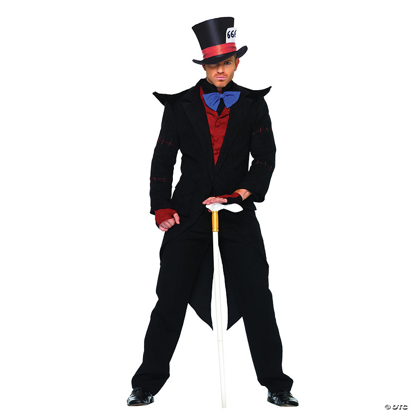 Men's Mad Hatter Evil Costume Halloween Express
