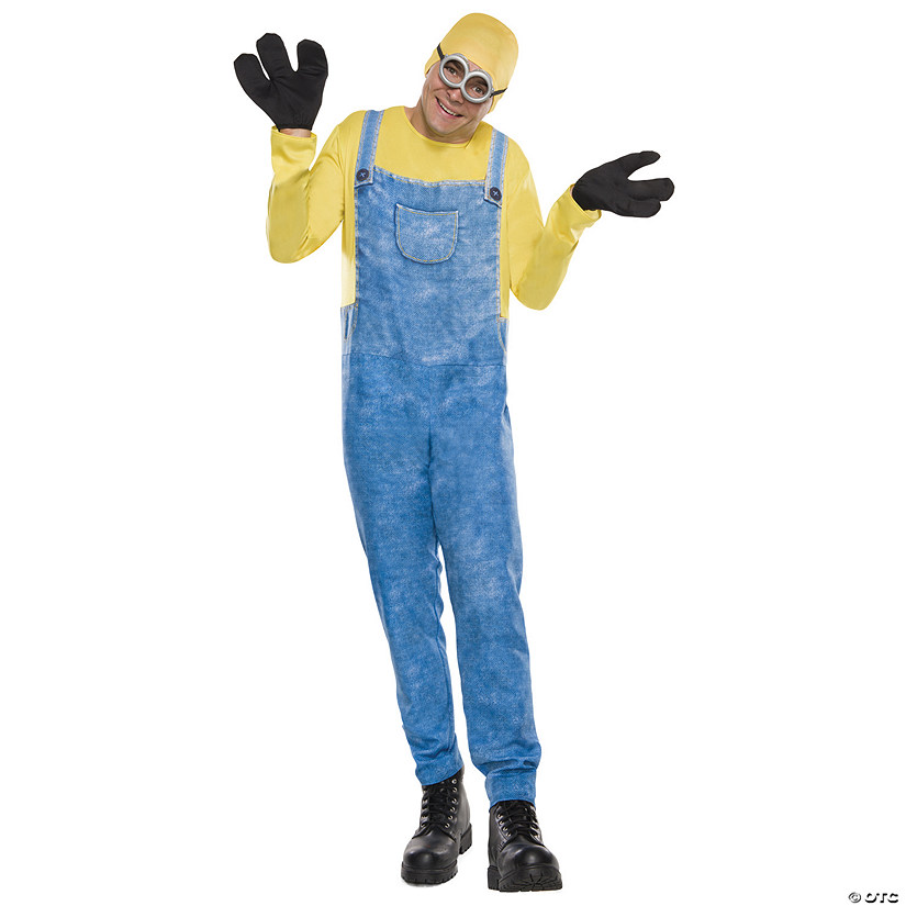 Men's Minion Bob Costume - Standard Image