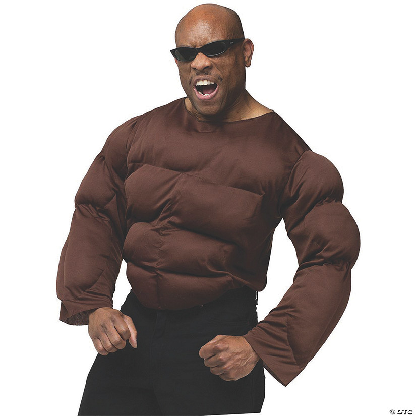 Men's Muscle Chest African American Costume Image