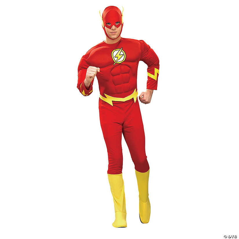 Men's Muscle Chest Flash Costume Image
