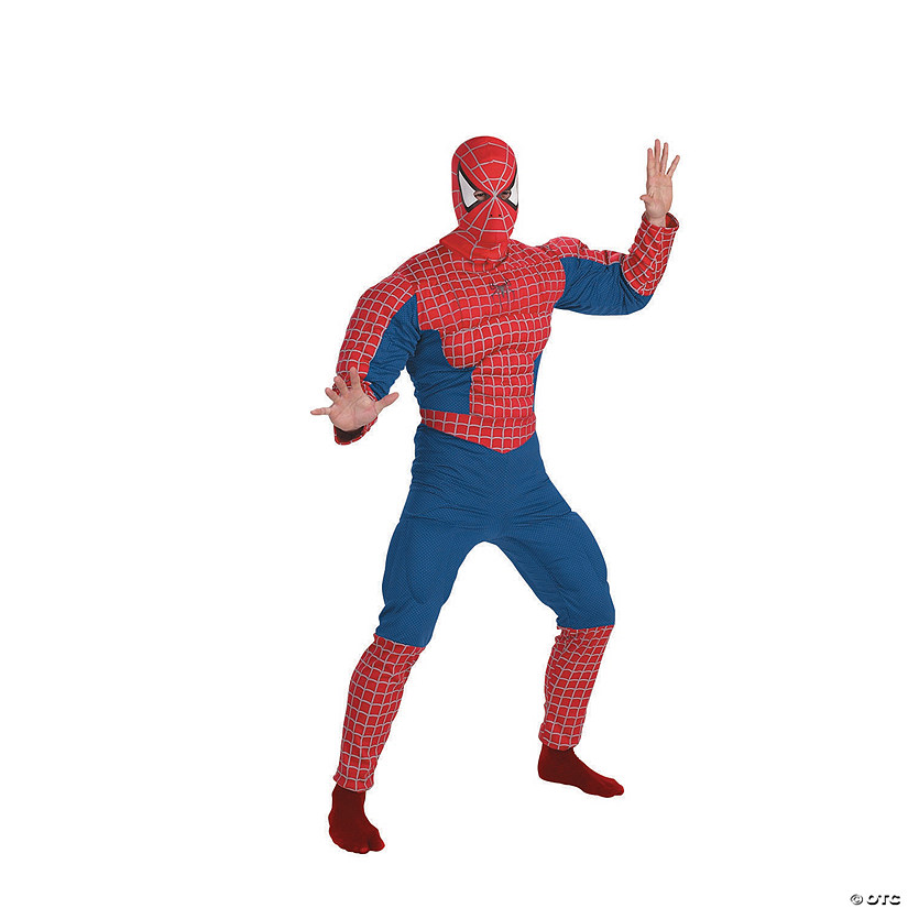 Men's Muscle Chest Spider-Man&#8482; Costume - Medium Image