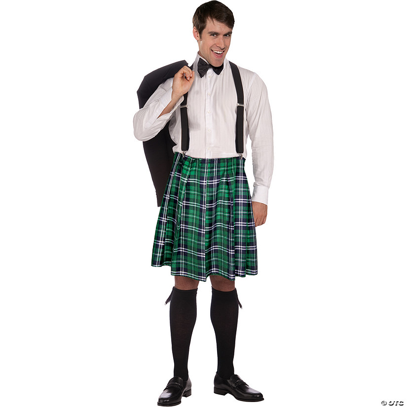Men's Naughty Kilt Costume Image