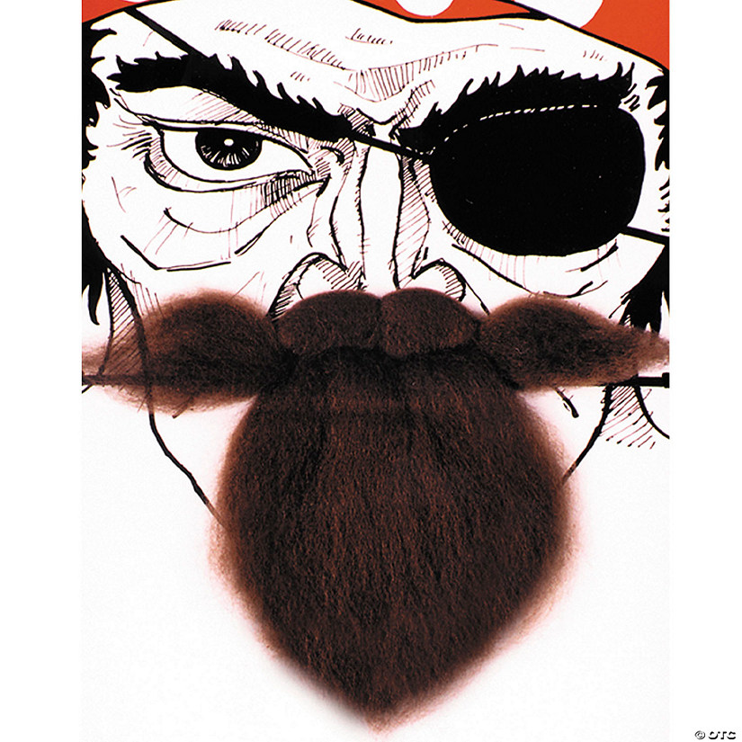 Men's Nautical Pirate Beard Image