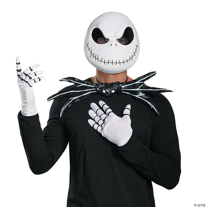 Men's Nightmare Before Christmas Jack Skellington Costume Kit Image
