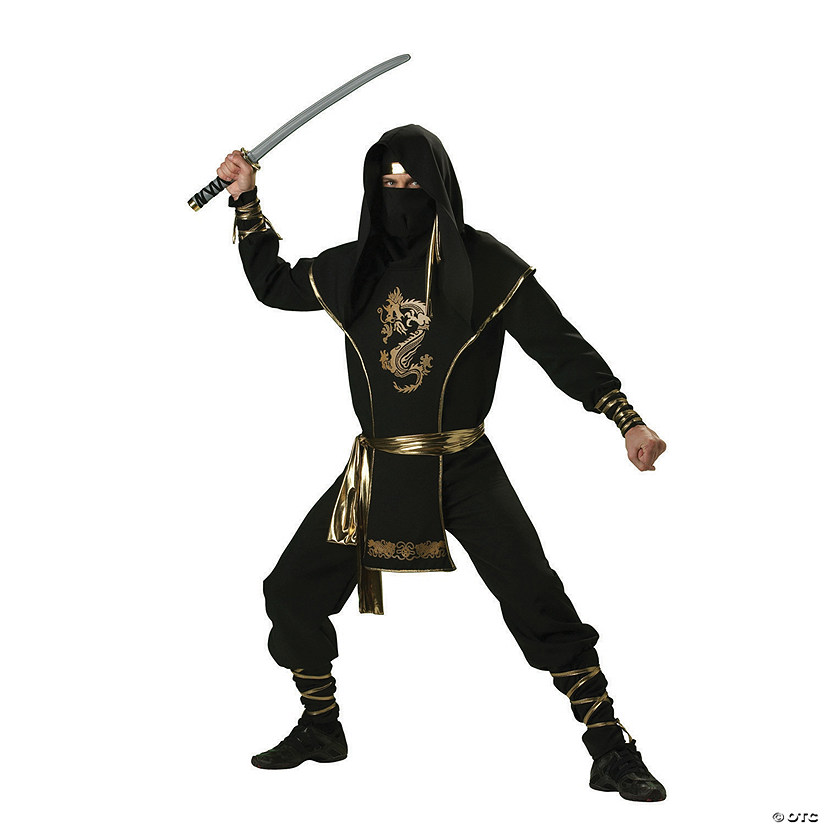 Men's Ninja Warrior Costume Image