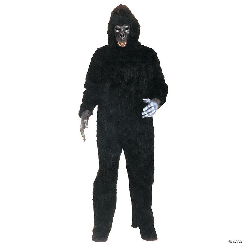 Men's No Chest Gorilla Costume - Standard Image