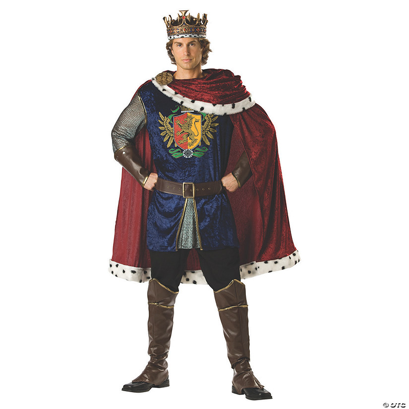 Men's Noble King Costume - Medium Image
