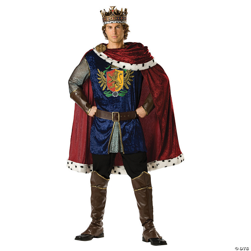 Men's Noble King Costume Image