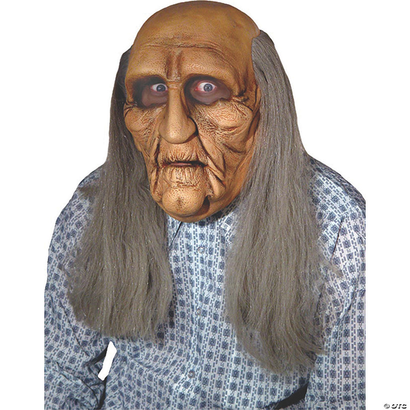 Men's Old Man Realistic Mask Image
