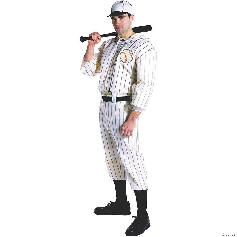 Men's Old Tyme Baseball Player Costume - Standard Image