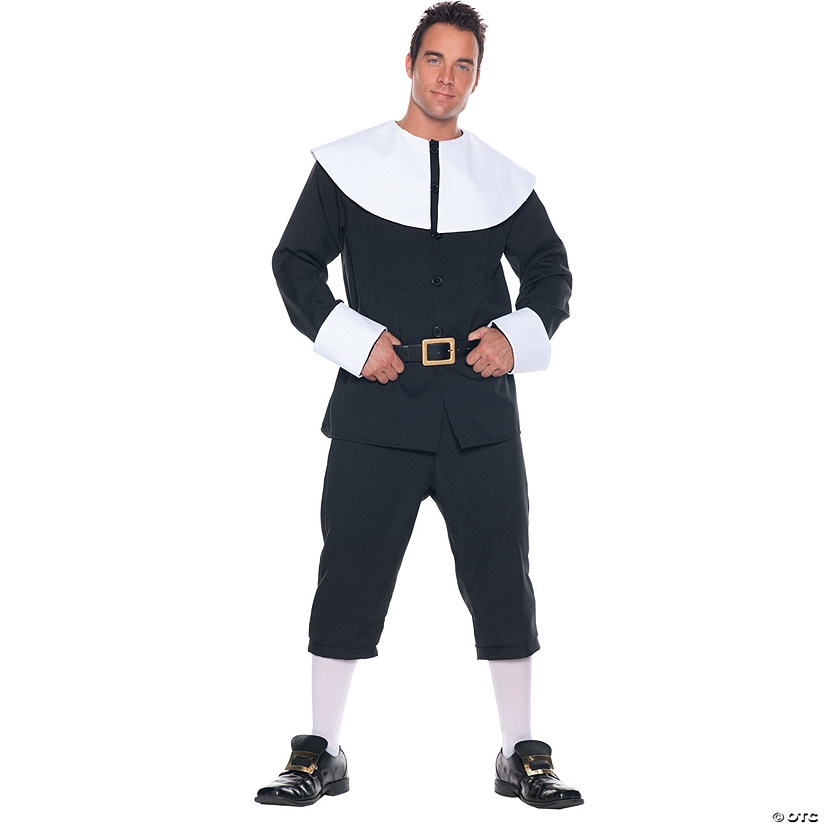 Men's Pilgrim Costume Image