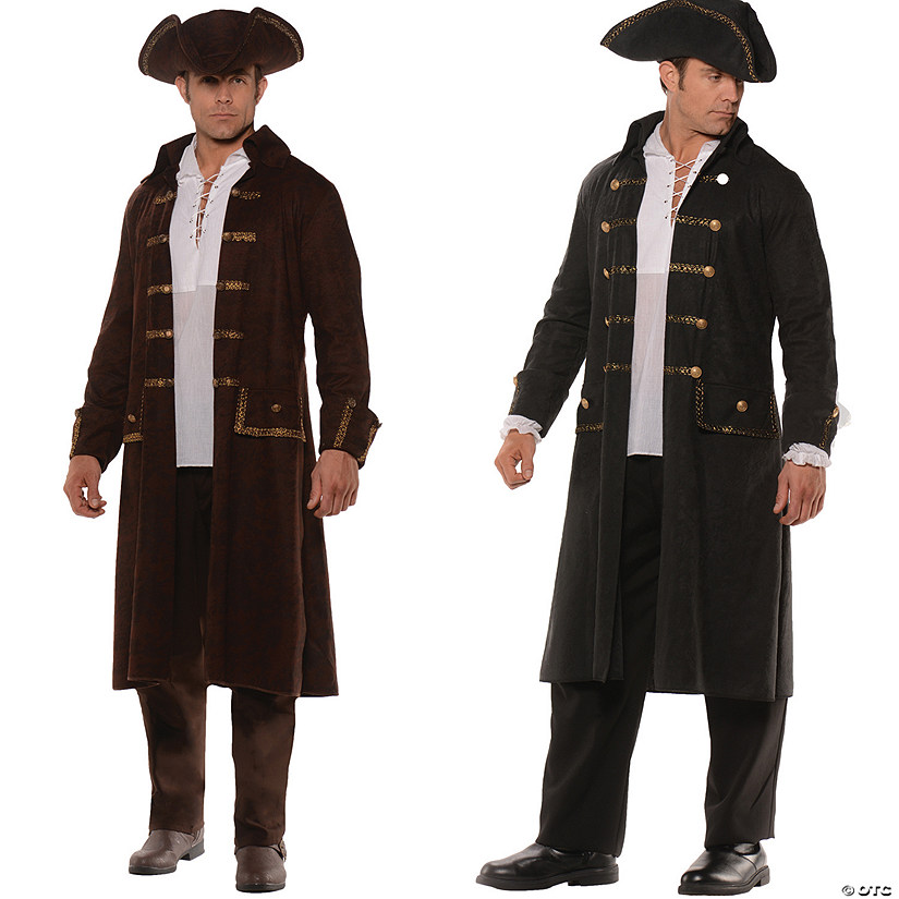 Men's Pirate Coat Set Image
