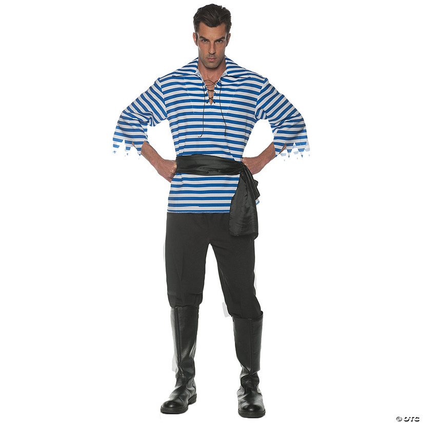 Men's Pirate Set Costume Image