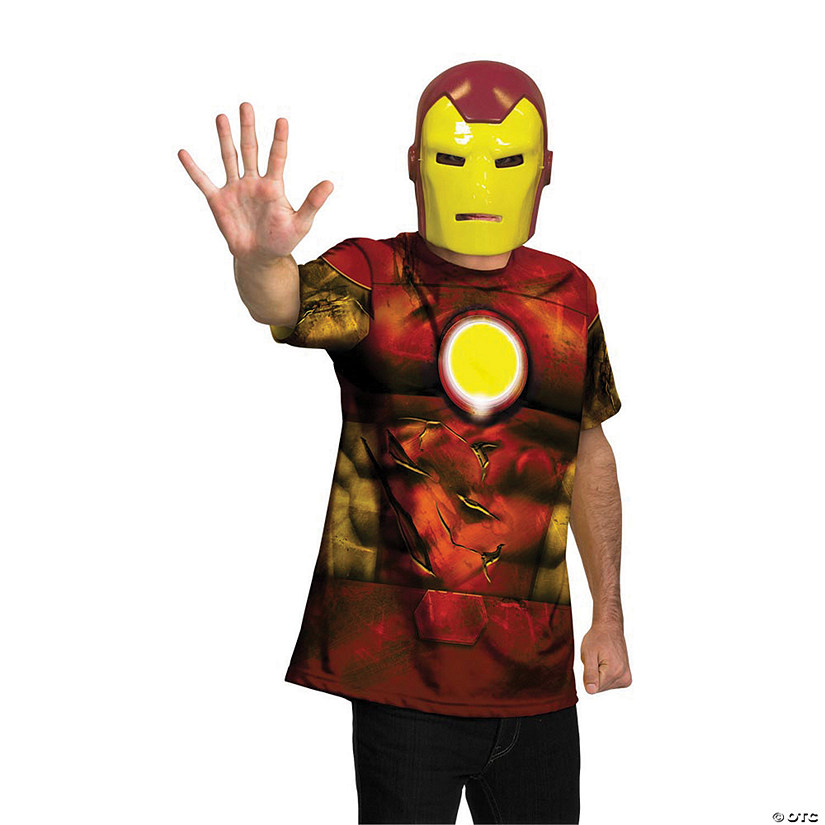 Men's Plus Size Alternative Iron Man Costume Image