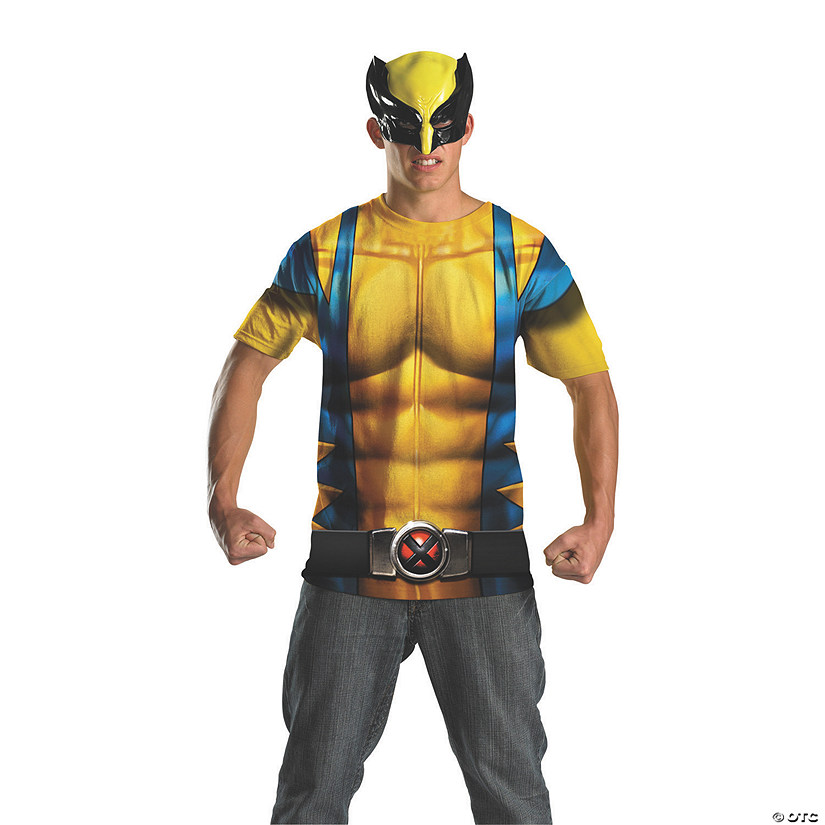Men's Plus Size Alternative Wolverine Costume Image