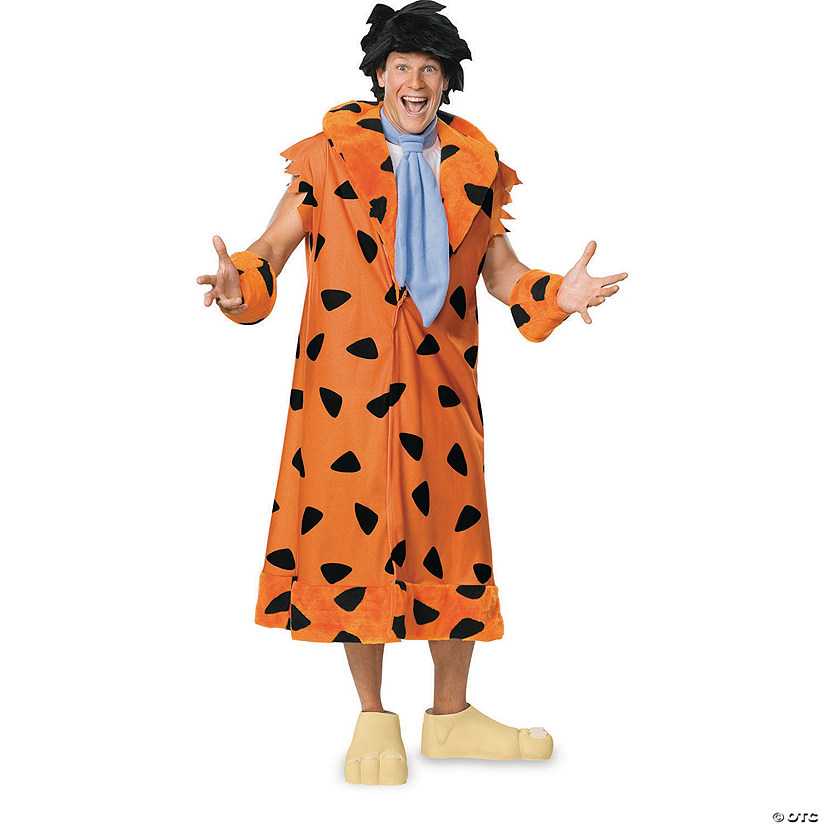 Men's Plus Size GT Fred Flintstone Costume Image