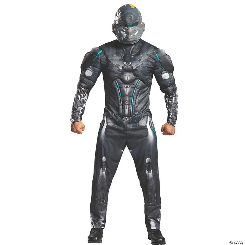 Men's Plus Size Halo Spartan Locke Costume Image