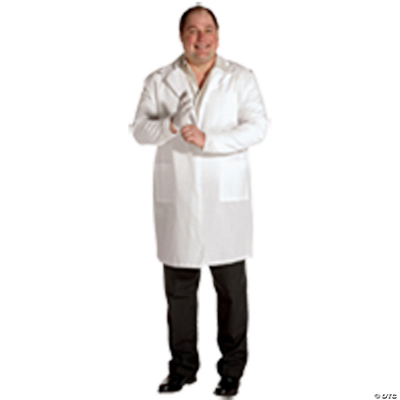Men's Plus Size Lab Coat Image