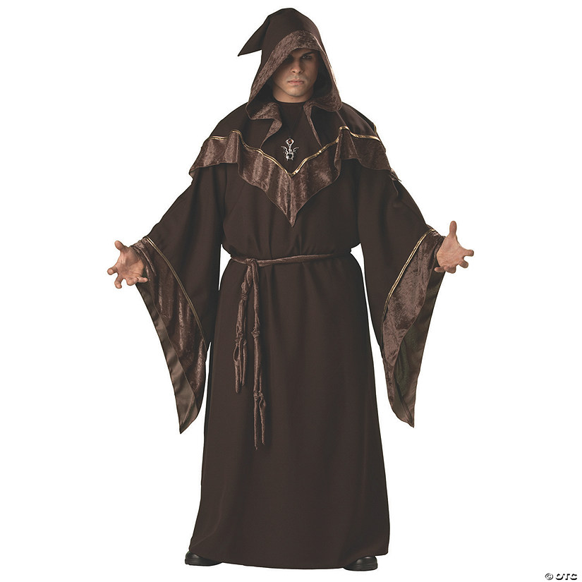 Men's Plus Size Mystic Sorcerer Costume - 2XL Image