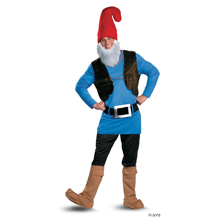 Men's Plus Size Papa Gnome Costume Image