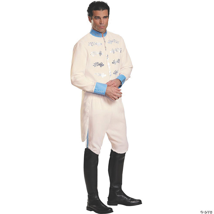 Men's Plus Size Prince from Cinderella Costume Image