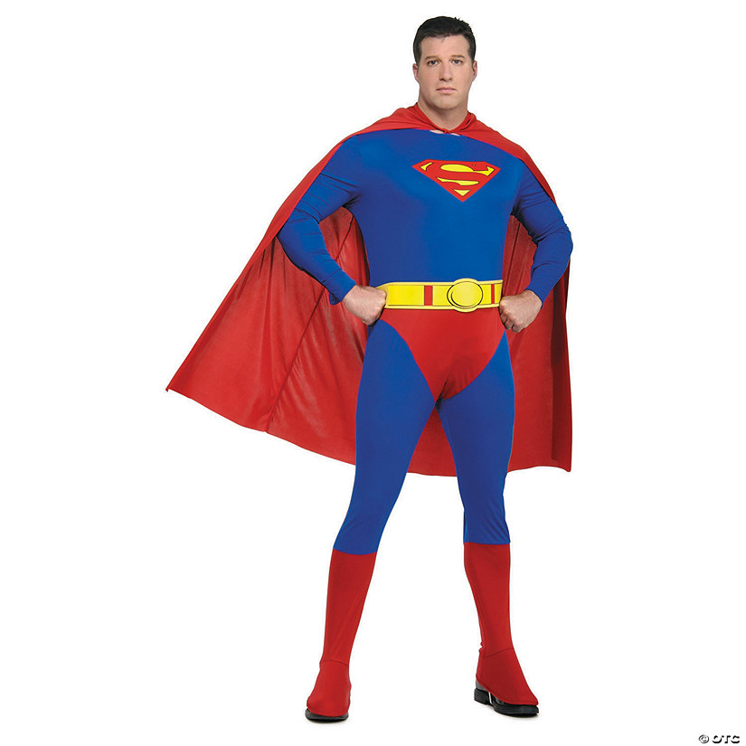 Men's Plus Size Superman&#8482; Costume Image