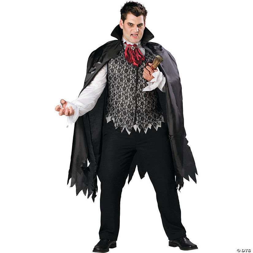 Men's Plus Size Vampire B Slayed Costume - 2XL Image