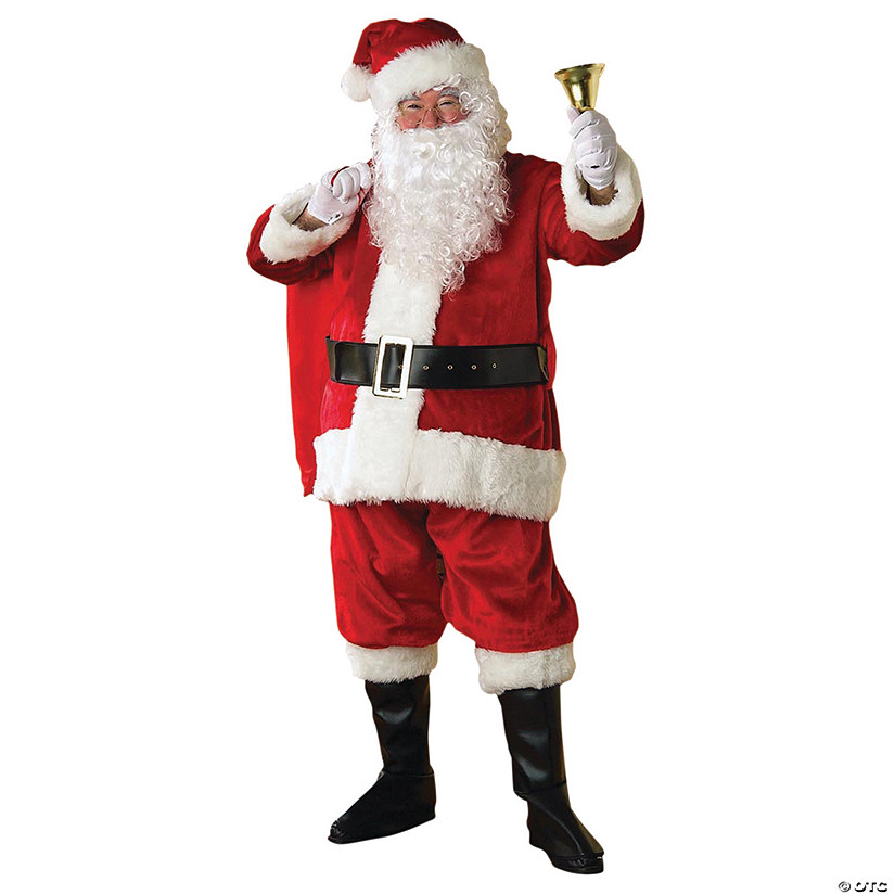 Men's Premier Santa Suit Costume Image