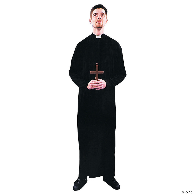 Men's Priest Costume - Standard Image