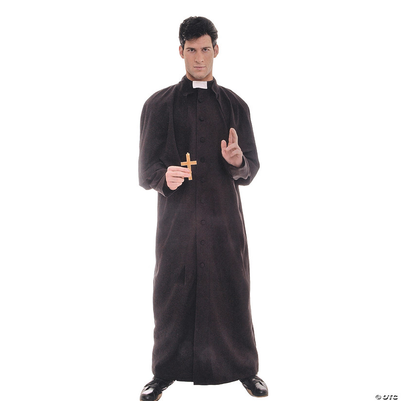Men's Priest Costume Image