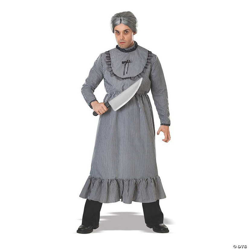 Men's Psycho Bates Grandma Costume - Standard Image