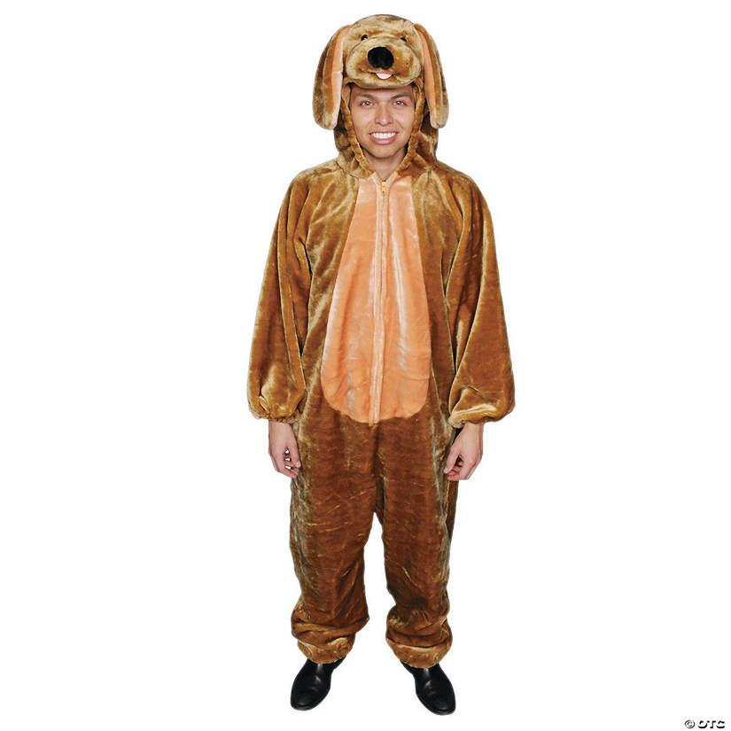 Men's Puppy Dog Mascot Costume Image