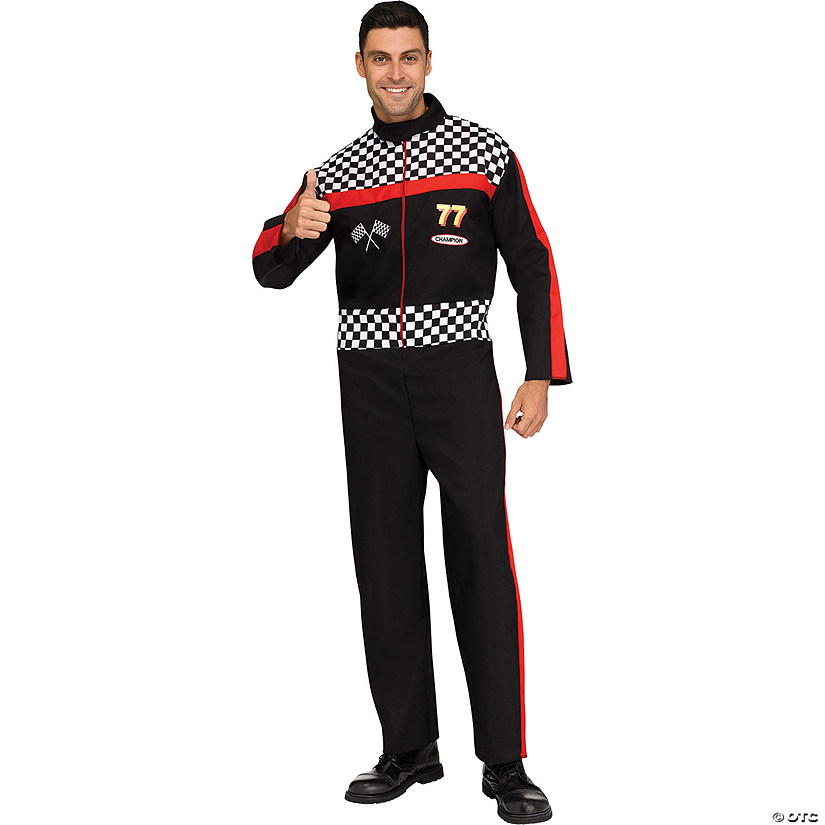 Men's Race Car Driver Costume Image