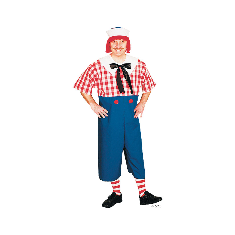 Men's Raggedy Andy Costume Image