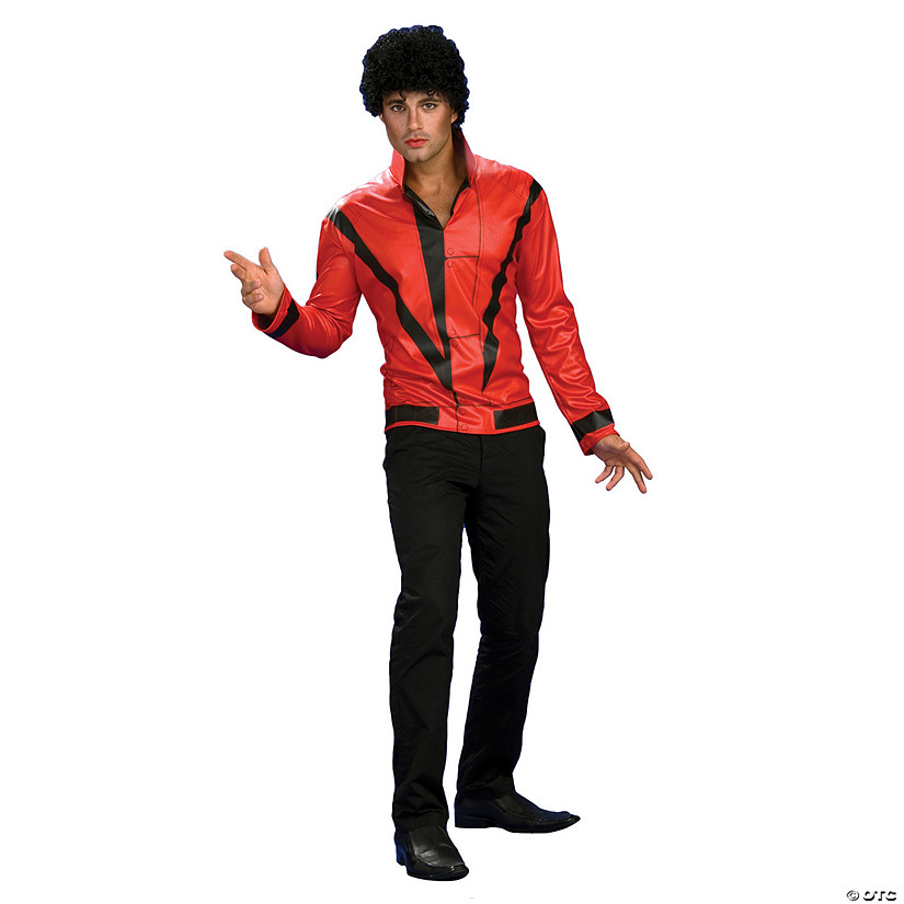 Men's Red Thriller Michael Jackson Jacket Image